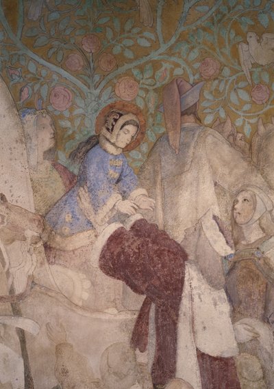 Aankomst in Eisenach door Moritz Ludwig von Schwind